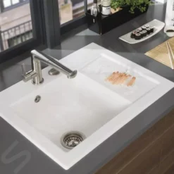 Villeroy & Boch Subway 45 - Keramische Spoelbak 65x51 Cm, Excentrische Bediening, CeramicPlus, Snow White 331202KG -Exporteren Kraan Lux Winkel bfab95b180d310ba655a2d69 2