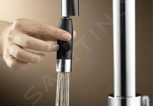 Blanco Carena S - Keukenraan Met Uittrekbare Sproeikop, Aluminium/chroom 521360 5 Blanco Carena S - Keukenraan Met Uittrekbare Sproeikop, Aluminium/chroom 521360 - Afbeelding 3