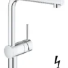 Grohe Minta - Keukenkraan Met Uittrekbare Handdouche, Chroom 31397000 -Exporteren Kraan Lux Winkel c1d3cc0682e81f9af12829f0