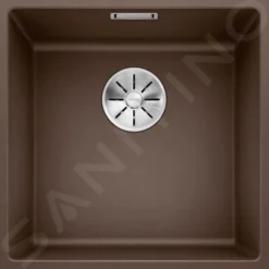 Blanco Subline 400 - Silgranit Spoelbak, 430x460 Mm, Koffie 523431