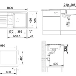 Blanco Lexa 6 - Silgranit Spoelbak, 1000x500 Mm, Met Toebehoren, InFino, Zwart 525903 6 Blanco Lexa 6 - Silgranit Spoelbak, 1000x500 Mm, Met Toebehoren, InFino, Zwart 525903 -Exporteren Kraan Lux Winkel c5911148c6f96653c50b023f 1