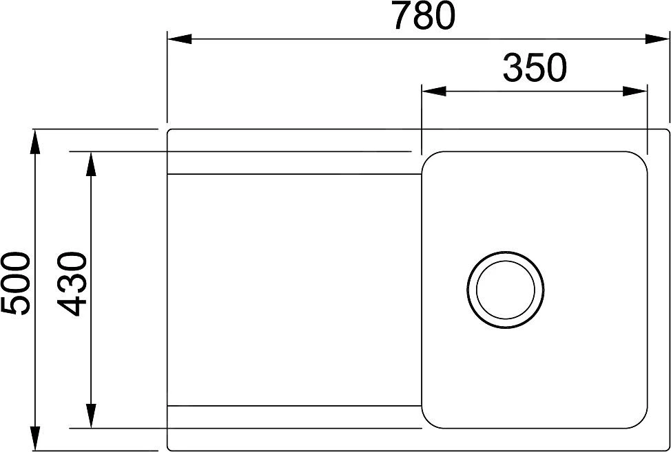 Franke Sets - Set T96, Tectonite Spoelbak OID 611-78 En Kraan FP 9000.031, Grijs/chroom 143.0675.619 4 Franke Sets - Set T96, Tectonite Spoelbak OID 611-78 En Kraan FP 9000.031, Grijs/chroom 143.0675.619 - Afbeelding 2