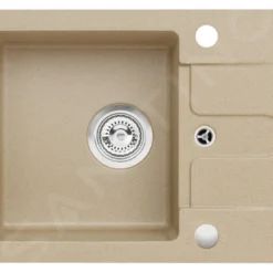 Alveus Cortina - Granieten Spoelbak 580x420 Mm, Beige 1133437