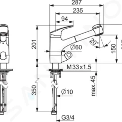 Hansa Mix - Keukenkraan Met Uittrekbare Vuistdouche, Chroom 01392183 5 Hansa Mix - Keukenkraan Met Uittrekbare Vuistdouche, Chroom 01392183 -Exporteren Kraan Lux Winkel c9a1f55cd6cf27ebeadba505