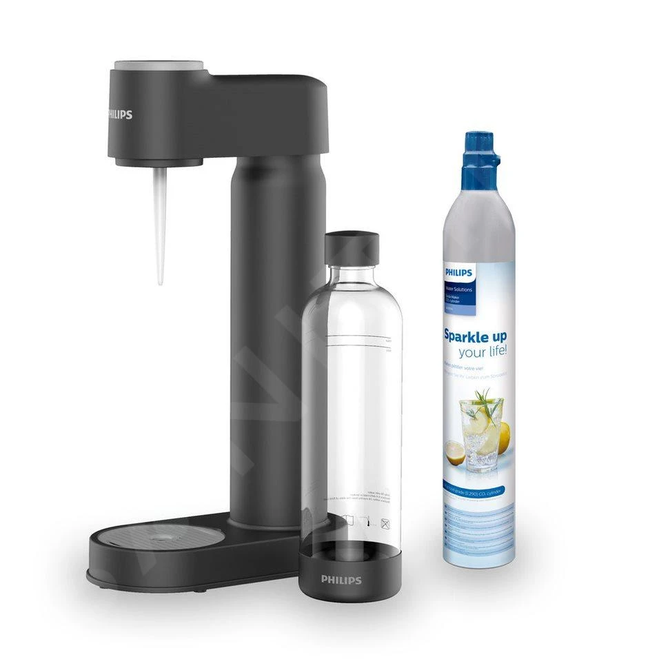 Philips GoZero - Sodamaker Lite Met Toebehoren, Zwart ADD4901BK/10 3 Philips GoZero - Sodamaker Lite Met Toebehoren, Zwart ADD4901BK/10
