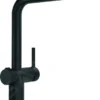 Franke Active - Keukenkraan FN 5350.901, Met Twist Afvoerbediening, Mat Zwart 115.0669.768