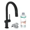 Hansgrohe Aqittura M91 - Keukenmengkraan Met Uittrekbare Uitloop En Filterfunctie, SBox, Mat Zwart 76800670 -Exporteren Kraan Lux Winkel cc837dc0ae278430c50ea851
