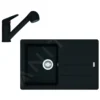 Franke Sets - Keukenset G57, Fragraniet Spoelbak BFG 611-78 En Keukenkraan FC 9547.901, Mat Zwart 114.0675.667 -Exporteren Kraan Lux Winkel cd86a0b2ea45ab46d3833ed0