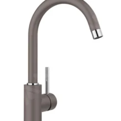 Blanco Mida - Keukenkraan, Grijs/chroom 526965