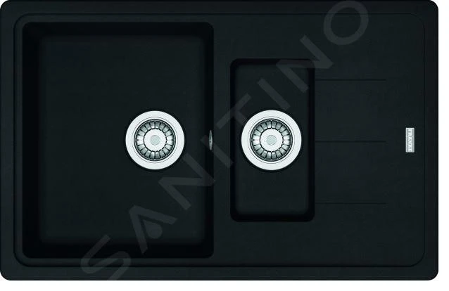 Franke Basis - Fragraniet Spoelbak BFG 651-78, 780x500 Mm, Mat Zwart 114.0661.514 6 Franke Basis - Fragraniet Spoelbak BFG 651-78, 780x500 Mm, Mat Zwart 114.0661.514 - Afbeelding 4