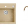 Alveus Sets - Set Spoelbak Formic 20 En Keukenkraan Tonia, Beige SETA423 -Exporteren Kraan Lux Winkel cebe4e122abfdacf06316df7