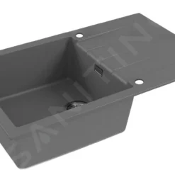 Alveus Cadit - Granieten Spoelbak 860x500 Mm, Met Draaiknopbediening, Concrete 1132030 -Exporteren Kraan Lux Winkel d157aa3465b9a27793b4ac3c