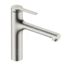 Hansgrohe Zesis M33 - Keukenkraan 160, Met Uittrekbare Sproeikop En Omstelling, Rvs Look 74801800 -Exporteren Kraan Lux Winkel d195c95c9b4404fc9493c7a4