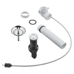 Grohe Afvoergarnituren - Afvoerset Voor Spoelbak, Geborsteld RVS 40986SD0 -Exporteren Kraan Lux Winkel d1fef6196fec42f048bc9436