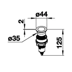 Blanco Toebehoren - PushControl, Bedieningssysteem Voor Het InFino® Afloopsysteem, Rvs 233696 -Exporteren Kraan Lux Winkel d2d4ac3ec0e94ae32bb18695