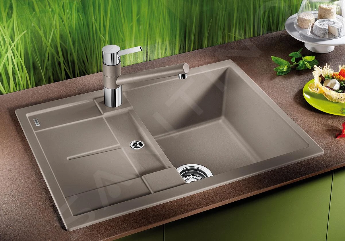Blanco Metra 45 - Silgranit Spoelbak, 680x500 Mm, Compact, Zwart 525912 5 Blanco Metra 45 - Silgranit Spoelbak, 680x500 Mm, Compact, Zwart 525912 - Afbeelding 3