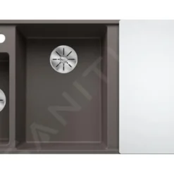 Blanco Axia III 6 - Silgranit Spoelbak, 990x500 Mm, Met Afvoerbediening En Toebehoren, InFino, Grijs 527230 -Exporteren Kraan Lux Winkel d881907435634c4cbce19105