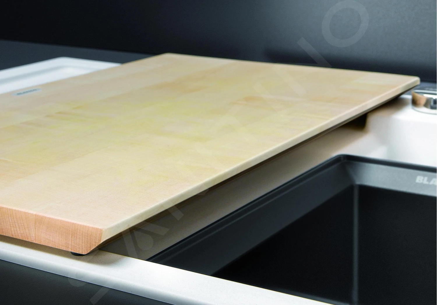 Blanco Collectis 6 - Silgranit Spoelbak, 1000x510 Mm, Met Draaiknopbediening En Met Accessoires, Wit 523348 9 Blanco Collectis 6 - Silgranit Spoelbak, 1000x510 Mm, Met Draaiknopbediening En Met Accessoires, Wit 523348 - Afbeelding 7