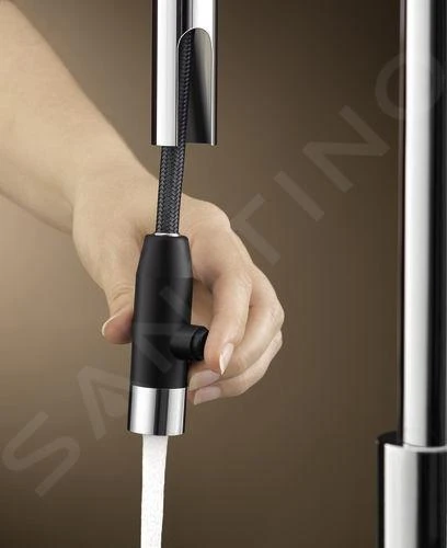 Blanco Carena S - Keukenraan Met Uittrekbare Sproeikop, Wit/chroom 521368 6 Blanco Carena S - Keukenraan Met Uittrekbare Sproeikop, Wit/chroom 521368 - Afbeelding 4