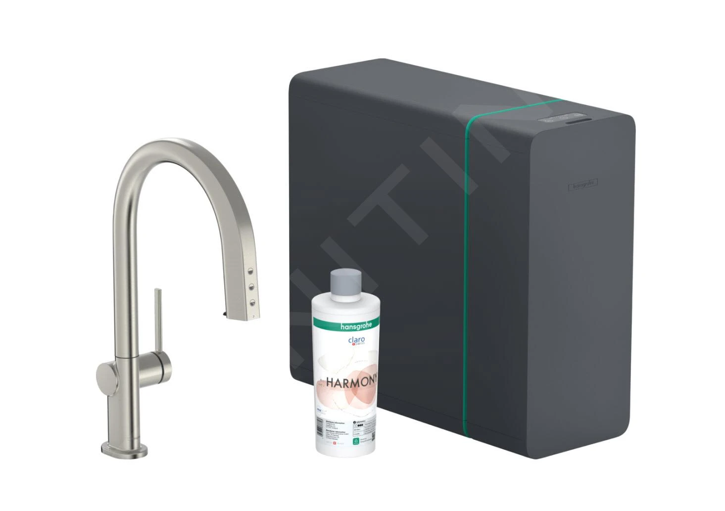 Hansgrohe Aqittura M91 - Keukenmengkraan Met Uittrekbare Uitloop, SodaSystem, SBox, Rvs Look 76836800 3 Hansgrohe Aqittura M91 - Keukenmengkraan Met Uittrekbare Uitloop, SodaSystem, SBox, Rvs Look 76836800