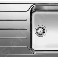 Blanco Lemis XL 6 - Spoelbak, 1000x500 Mm, Geborsteld Rvs 523034