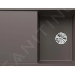 Blanco Axia III 5 - Silgranit Spoelbak, 915x510 Mm, Met Toebehoren, InFino, Grijs 527222