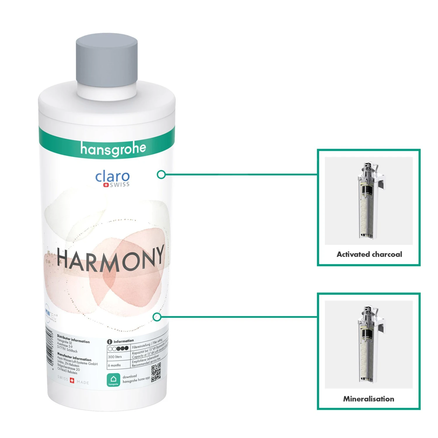 Hansgrohe Aqittura M91 - Mineralisering En Filter Harmony 76828000 5 Hansgrohe Aqittura M91 - Mineralisering En Filter Harmony 76828000 - Afbeelding 3