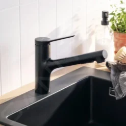 Hansgrohe Zesis M33 - Keukenkraan 150, Met Uittrekbare Sproeikop, SBox Lite, Mat Zwart 74803670 -Exporteren Kraan Lux Winkel e04d74409e83be5bc3a0cd8c
