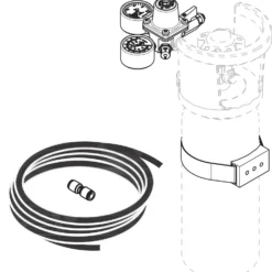 Hansgrohe Aqittura M91 - Verlengingsset Voor 2kg CO2 Fles 76819000 -Exporteren Kraan Lux Winkel e38a925f1f749f9467dc540d
