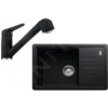 Franke Sets - Keukenset G118, Fragraniet Spoelbak BSG 611-6 + Kraan FC 9547.071, Onyx 114.0440.846 -Exporteren Kraan Lux Winkel e3dde2937cd936a6fcb76867