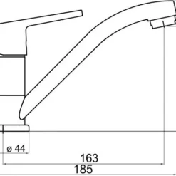 Novaservis Titania Iris New - Keukenkraan, Chroom 94496,0 -Exporteren Kraan Lux Winkel e3fd0df4ac5d8c607902662a