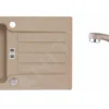 Alveus Sets - Set Spoelbak Niagara 30 En Keukenkraan Nina, Beige SETA141 -Exporteren Kraan Lux Winkel e444c484090e4a86ce5d90ae