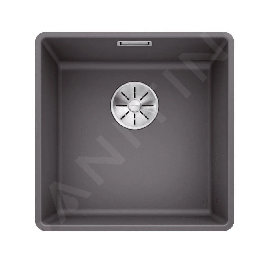Blanco Subline 400 - Silgranit Spoelbak, 427x427 Mm, Grijze Rots 523495 3 Blanco Subline 400 - Silgranit Spoelbak, 427x427 Mm, Grijze Rots 523495