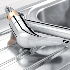 Blanco Daras F - Keukenkraan, Neerklapbaar Onder Raam, Chroom 521751 -Exporteren Kraan Lux Winkel e6a37207d3278a0d594fa521