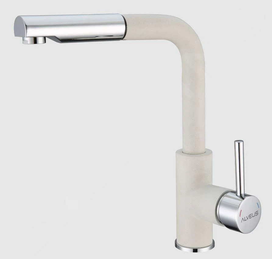 Alveus Siros - Keukenkraan Met Uittrekbare Uitloop, Arctic/rvs 1129046 3 Alveus Siros - Keukenkraan Met Uittrekbare Uitloop, Arctic/rvs 1129046