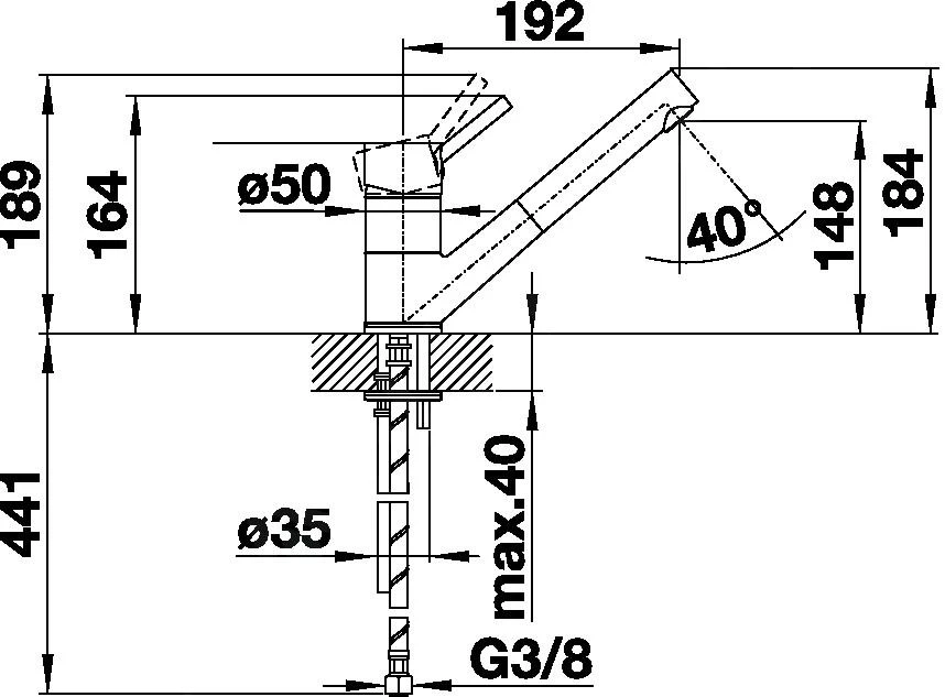 Blanco Antas S - Keukenraan Met Uittrekbare Sproeikop, Koffie/chroom 515357 4 Blanco Antas S - Keukenraan Met Uittrekbare Sproeikop, Koffie/chroom 515357 - Afbeelding 2