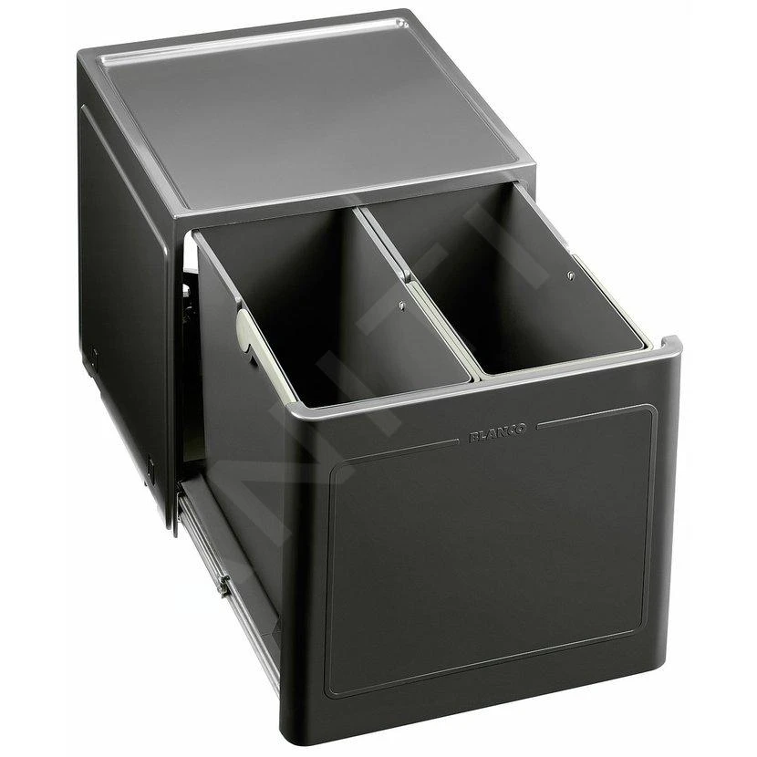 Blanco Botton Pro - Afvalsorteersysteem, Met Scheidingswand, Inhoud 26 L 517467 3 Blanco Botton Pro - Afvalsorteersysteem, Met Scheidingswand, Inhoud 26 L 517467