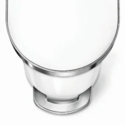 Simplehuman Afvalemmers - Afvalbak Slim 45 L, Wit CW2069 -Exporteren Kraan Lux Winkel e9764ab2334d1e49a9b4584b