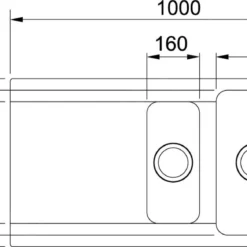 Franke Orion - OID 651 Tectonite Spoelbak, 1000x510 Mm, Zwart 114.0288.592 -Exporteren Kraan Lux Winkel ea6fd79dfc970ce8e8912f74