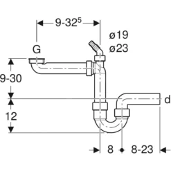 Geberit Toebehoren - Buissifon Voor Spoelbak, Ruimtesparend Model, Afvoer Horizontaal, D 40 Mm 152.885.11.1 6 Geberit Toebehoren - Buissifon Voor Spoelbak, Ruimtesparend Model, Afvoer Horizontaal, D 40 Mm 152.885.11.1 -Exporteren Kraan Lux Winkel ea8ea850d34e47c253c8c57e