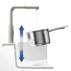 Villeroy & Boch Subway Style Shower - Keukenkraan Met Uittrekbare Sproeikop, Antraciet 92850005 -Exporteren Kraan Lux Winkel ee19200248569cfe103b2d58