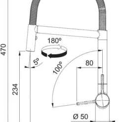 Franke Active - Keukenkraan FN 3407.031, Met Flexibele Arm, Chroom 115.0653.407 -Exporteren Kraan Lux Winkel eecb56839284c350243a2df5