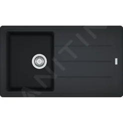 Franke Basis - BFG 611-86 Fragraniet Spoelbak, 860x500 Mm, Onyx 114.0494.913