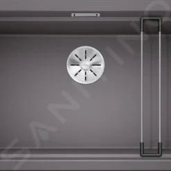 Blanco Etagon 700 - Silgranit Spoelbak, 730x460 Mm, Met Verschillende Niveaus, Grijze Rots 525168