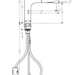 Hansgrohe Zesis M33 - Keukenkraan 160, Met Uittrekbare Sproeikop En Omstelling, Rvs Look 74801800 -Exporteren Kraan Lux Winkel f0f33b6b13f330e51ae21c66
