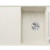 Blanco Axia III 45 - Silgranit Spoelbak, 770x500 Mm, Met Toebehoren, InFino, Zacht Wit 527037