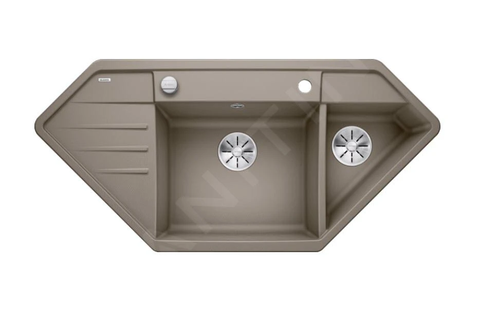 Blanco Lexa 9 - Silgranit Spoelbak, 1070x510 Mm, InFino, Tartufo 524997 3 Blanco Lexa 9 - Silgranit Spoelbak, 1070x510 Mm, InFino, Tartufo 524997