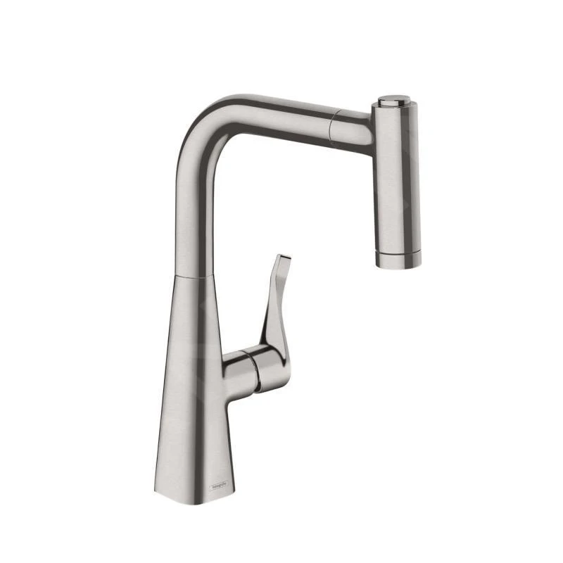 Hansgrohe M71 - Keukenkraan M7116-H220 Met Uittrekbare Handdouche, SBOX, RVS Look 73800800 3 Hansgrohe M71 - Keukenkraan M7116-H220 Met Uittrekbare Handdouche, SBOX, RVS Look 73800800