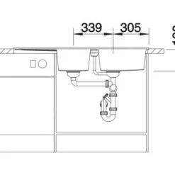 Blanco Metra 8 - Silgranit Spoelbak, 1160x500 Mm, Zwart 525934 -Exporteren Kraan Lux Winkel f59ce73ea82aac9a243a367e