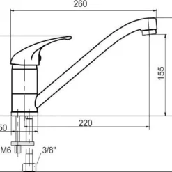 Novaservis Metalia 55 - Keukenkraan, Chroom 55092,0 -Exporteren Kraan Lux Winkel f5c3adf89590e1ddc2b49cd5